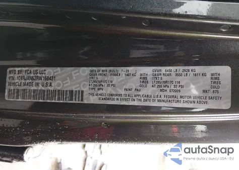 2024 Jeep Wrangler 4Xe Willys 4Xe из США, поврежденный, VIN 1C4RJXN63RW168431